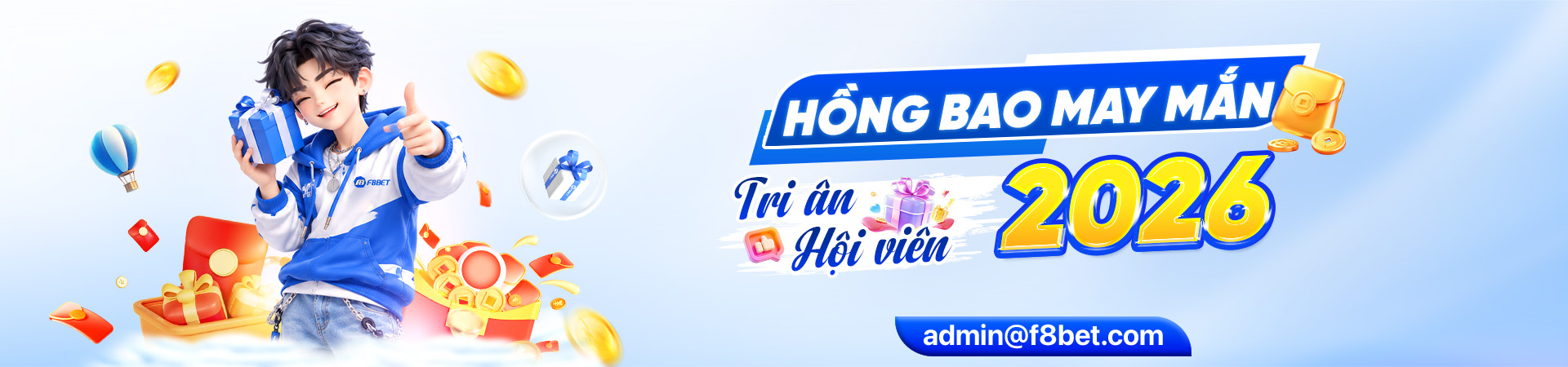f8bet banner hồng bao may mắn 2026